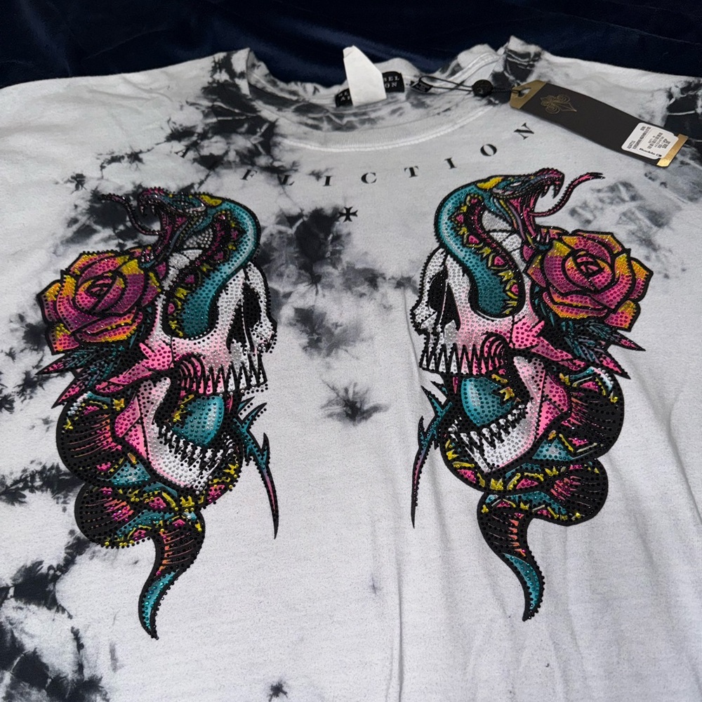 Men’s Rhinestone Affliction T-Shirt